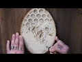 Honeybee Pyrogragraphy /adding color to Pyro art with colored pencil / pointillism pyrography Honeybee Pyrogragraphy /adding color to Pyro art with colored pencil / pointillism pyrography