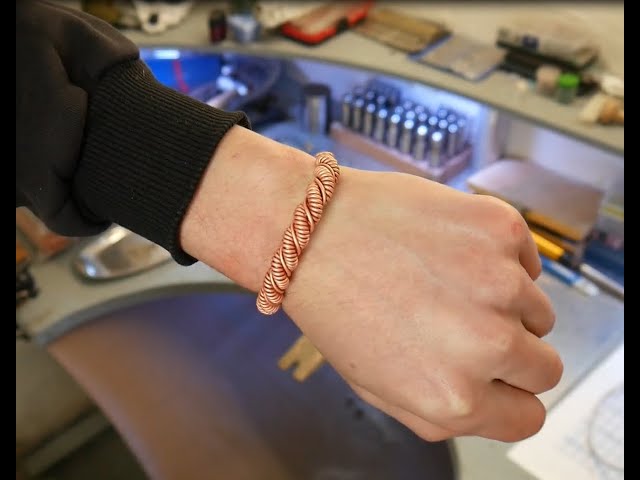 Copper Wire Bracelet 5 Wires Pt 1 