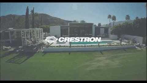 CRESTRON In-home smart technology commercial