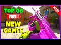 TOP 08 *NEW* Free-to-Play GAMES you should play Right Now! (New Steam Games November)