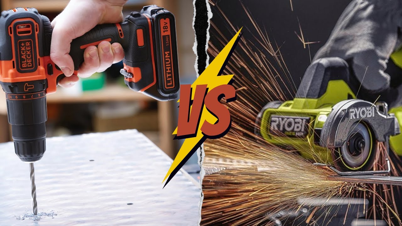 Ryobi Vs Black And Decker Drill