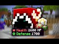 becoming the ultimate tank in hypixel skyblock...