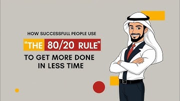 How Successful People Use "THE 80/20 RULE" To Get More Done In Less Time | Productivity Hack