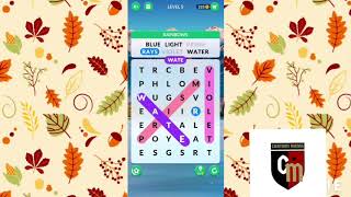 Word Search Level 5, Rainbow screenshot 1