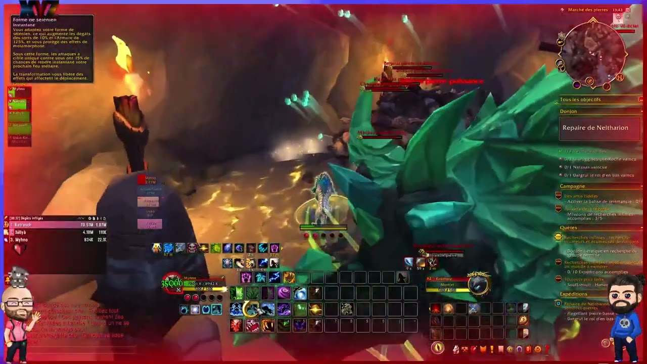 la campagne de HAUT ROC 🐻 complète (World of Warcraft VOD Stream du 19 /10)