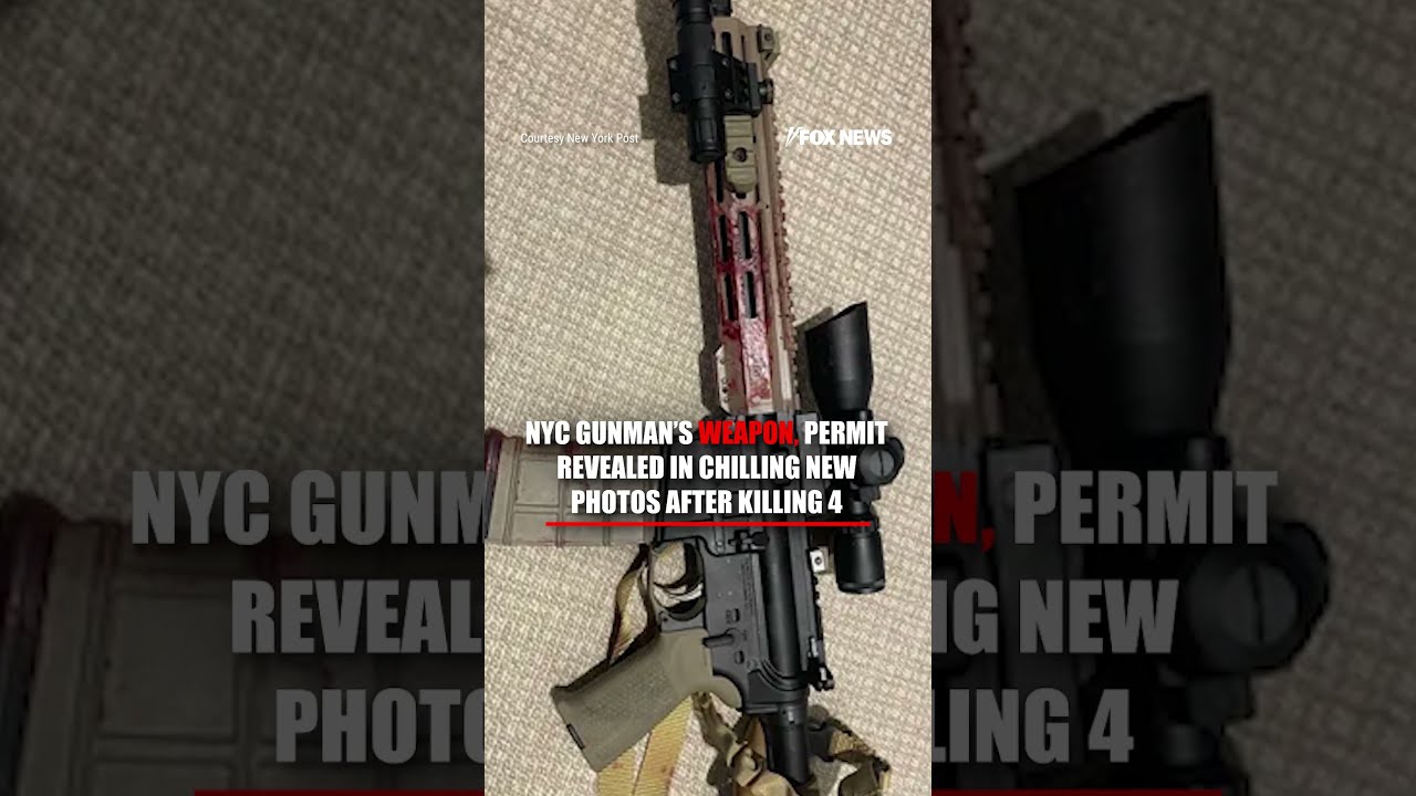 DISTURBING New Photos Show Assault Rifle Used By The NYC Gunman Shorts Newyork Nyc Crime Fox