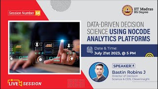 Data-Driven Decision Science Using NoCode Analytics Platforms