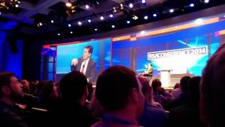Stephen Colbert discussing Jane Fonda Interview RSA Conference 2014