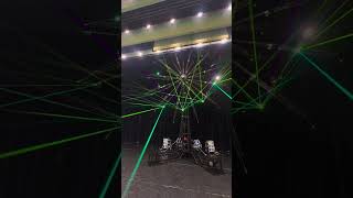 Laser light colour Pro ✨💫#djlight #djremix #song #viralight #lightsetup #youtubeshorts #video