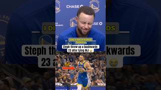 Steph Accidentally Put Up A Backwards 23