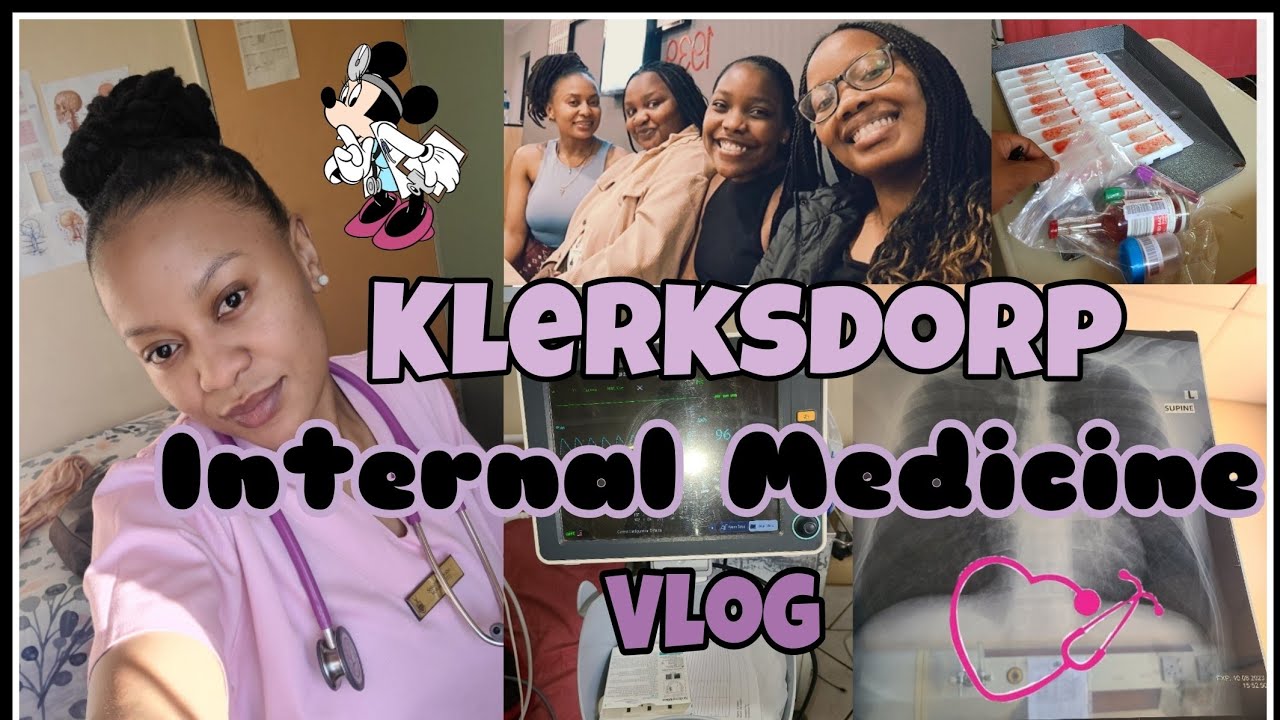 Внутренняя медицина | Видеоблог Klerksdorp | Пятый день из жизни южноафриканского студента-медика.