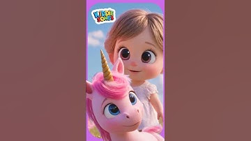 Unicorn Song Part 2 🌈  Magical Rainbow Adventure  Fun Kids Short by Kiddie Songs  #kidssongs