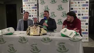 Tank Promotions Press Conference Wincanton Boxing Club Vs Impact MMA