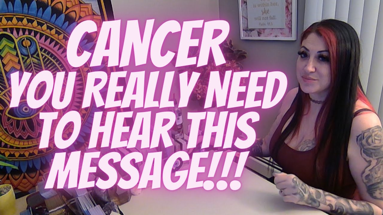 CANCER💖You Really Need To Hear This Message!!!🔥MUST WATCH EXTENDED!!!🔥