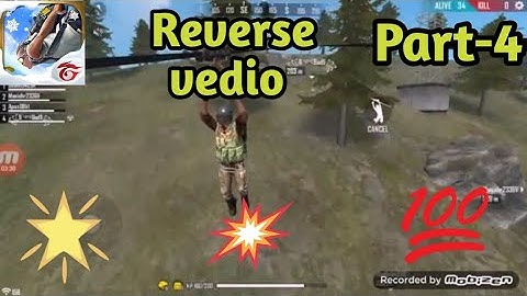 Free Fire||Reverse video||Part-4||#squad