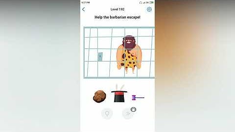 Easy Game - Help the barbarian escape! - Level 192 solution