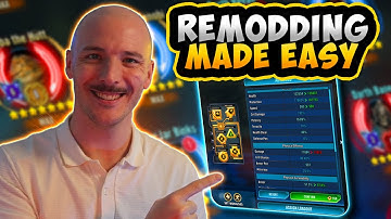 This is the best tool in SWGoH. Remod your whole roster easily.