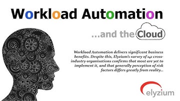 Workload Automation and the Cloud