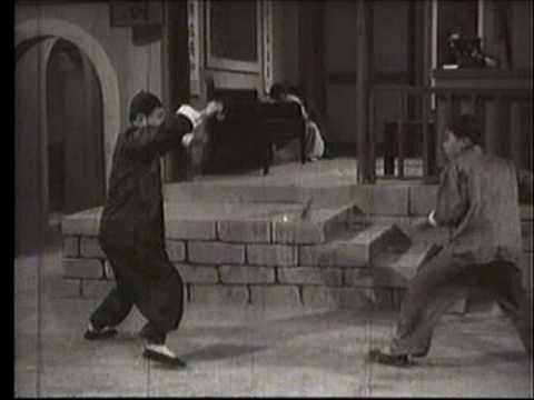 Fight scene from "Wong Fei-hung: King of Lion Danc...