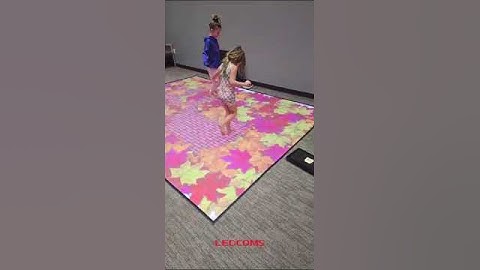 Interactive LED Floor UK Customer Feedback Effect #uk #ledfloor #interactiveledfloor