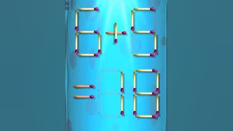 Move The Matches Puzzles Episode 1 Level 27