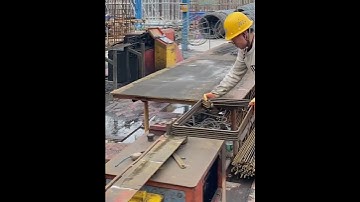 Bridge steel bar bending process- Good tools and machinery make work easy