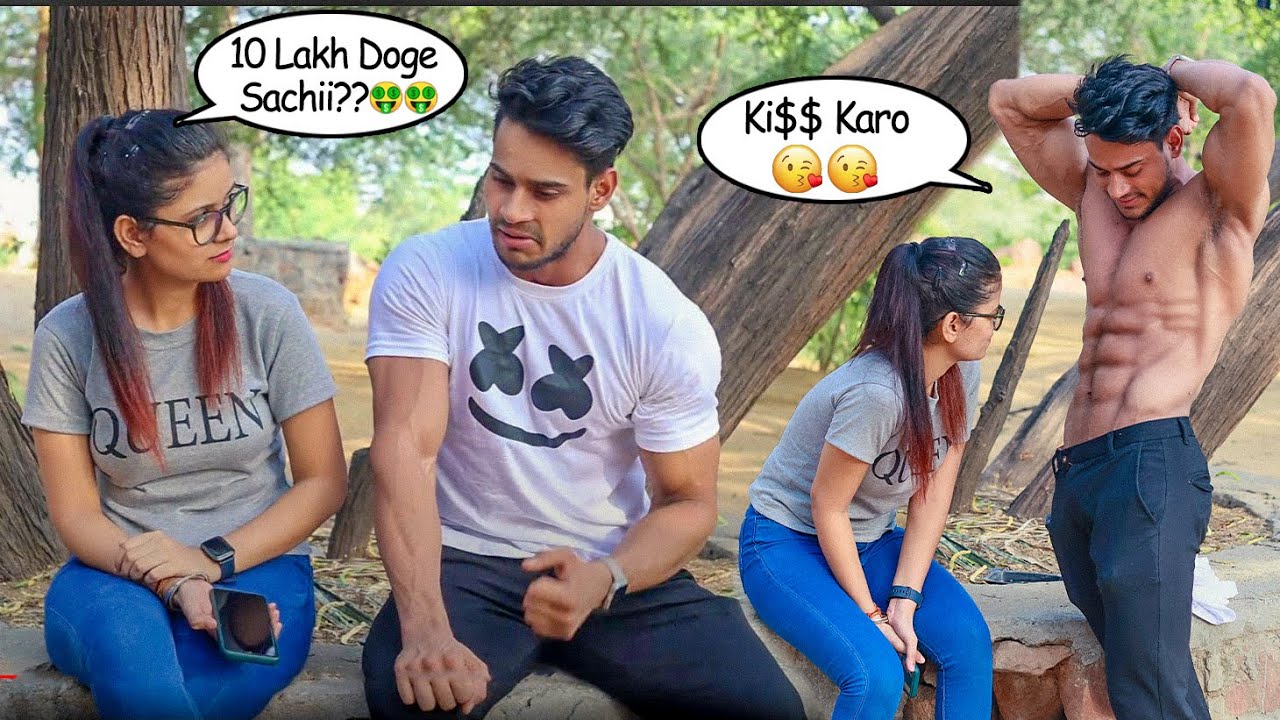 Kya 10Lakh Ke Liye Ladki Abs Pe Kiऽऽ Kardegi? 🤑😍|| FitManjeet