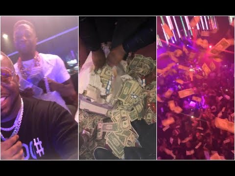 Migos Stripper Bowl Throw 500K With Lil Baby Boosie 2 Chainz Yung Miami Gold Room ATL