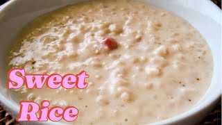 Making Rice pudding/Sweet Rice/Kheer