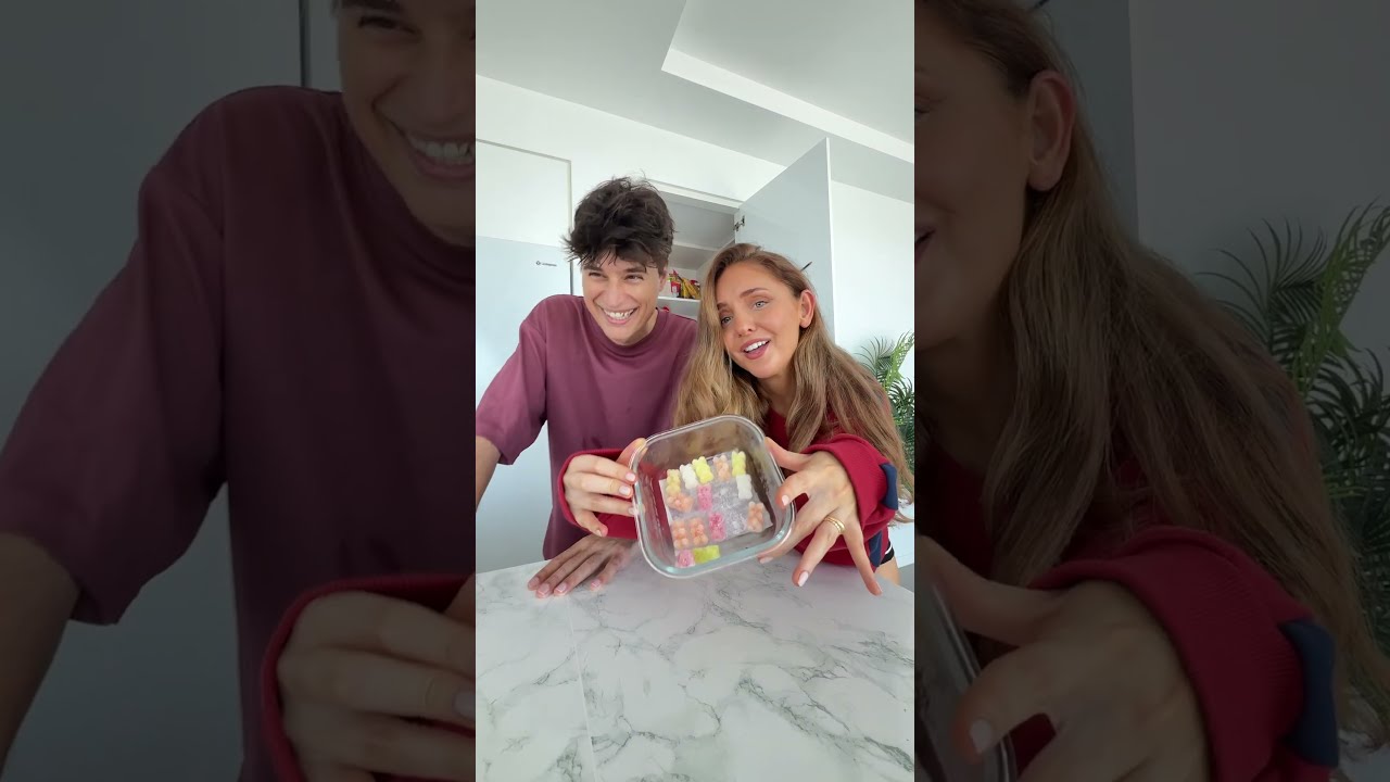 Trying FROZEN Gummy Bears For The First TIme