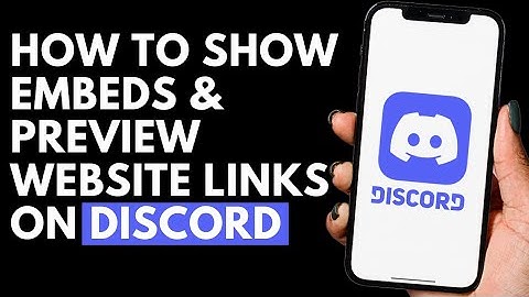 How To Show Embeds & Preview Website Links on Discord | Discord Tutorial