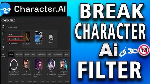 How To Break Character ai Filter (very easy) full guide