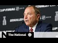 NHL commissioner Gary Bettman on the return of hockey