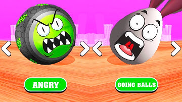 Going Balls - Which ANGRY BALL Will Be the Fastest in Levels 1429-1430? Race-269