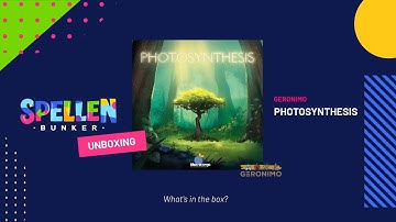 PHOTOSYNTHESIS || Unboxing || What’s in the box? || Spellenbunker