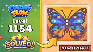 Colony Flow! Level 1154 Walkthrough 🐜 | ABI GAMES Solution & Gameplay 🧩 (New Update)