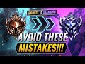 COMMON MISTAKES FROM BRONZE TO DIAMOND - Teamfight Tactics