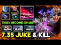 735d juke  kill mid void spirit eye of skadi  bloodthorn build 100 become annoying dota 2