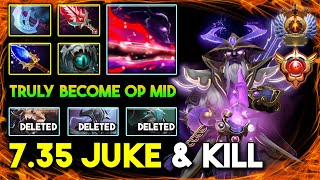 7.35d JUKE & KILL MID Void Spirit Eye of Skadi + Bloodthorn Build 100% Become Annoying DotA 2