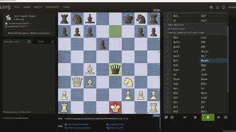 Morphy Gambit vs Philidor Defense
