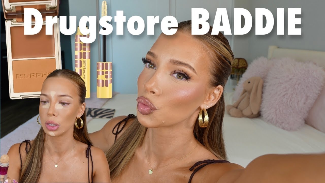 FULL DRUGSTORE MAKEUP ROUTINE