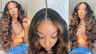 It’s A Synthetic Wig| She’s Gorgeous 😍Freetress Equal Baby Hair 102 Wig| Trendy Kay