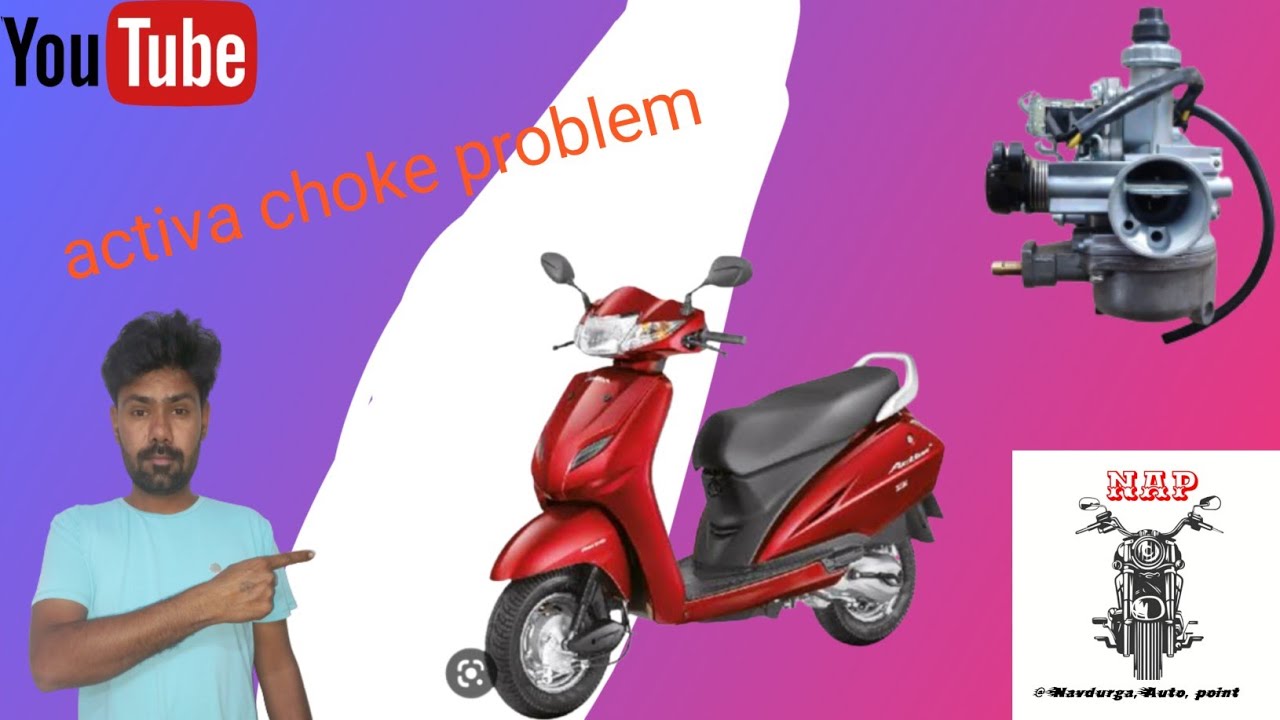 activa maestro pleasure choke problem solve staring problem solve YouTube