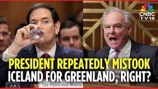 We're Not Mad at Iceland, Correct Marco Rubio Clarifies Trump Mistook Greenland with Iceland | N18G