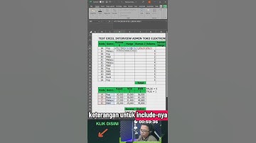 Rumus FILTER RIGHT pada Soal Tes Admin Excel #excel #filter #tutorialexcel #belajarexcel #exceltips