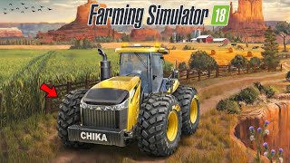 Fs 18 Collect Straw &amp; Sowing Wheat | Farming Simulator Fertilizer Machine | #fs18
