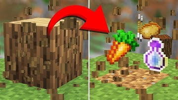 Minecraft, aber die Drops sind RANDOM