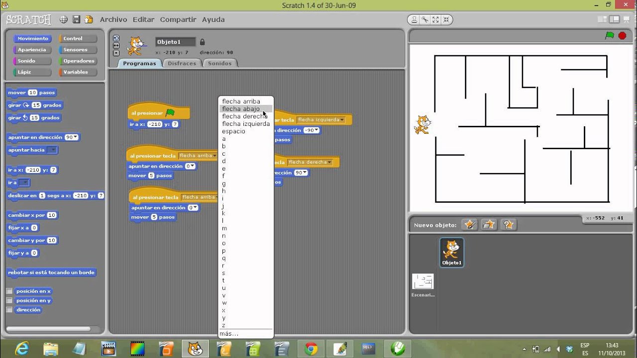 Como hacer un juego en scratch