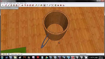 Google SketchUp Make 2013 Tutorial 4 - Table (Intermediate)