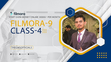 Filmora9 Complete Video Editing Tutorial For Beginners |Class-4|